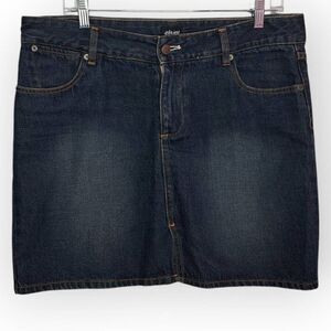 Etnies Junior's Emo Skater Y2K Denim Mini Skirt size 11